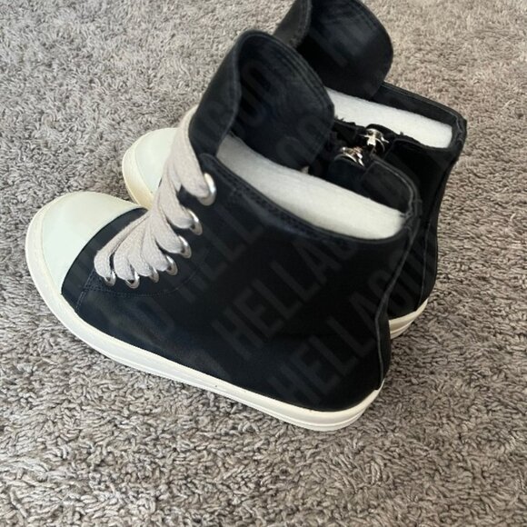 Rick Owens Black Porterville Jumbo Laced High - Picture 9 of 11